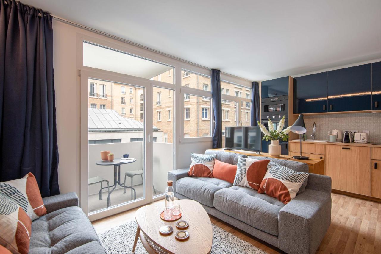 New - Appt Style Le Corbusier Avec Balcon - 8 Pers Apartment Paris Exterior photo