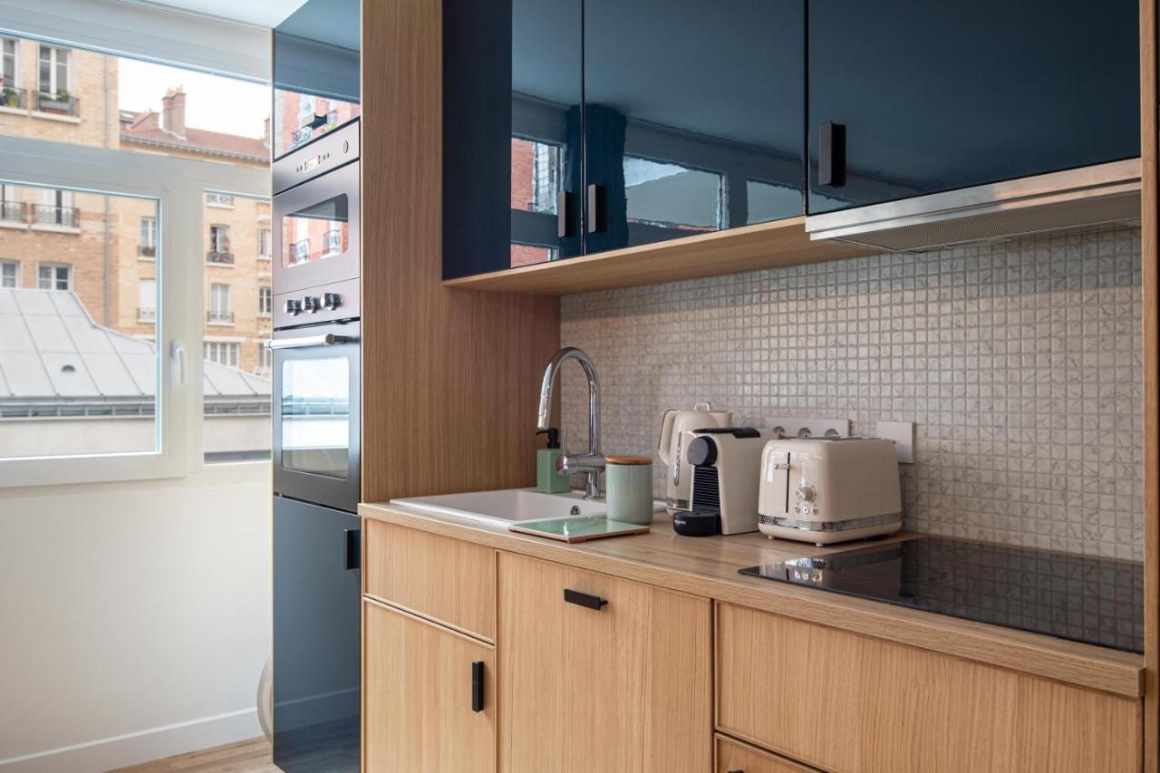 New - Appt Style Le Corbusier Avec Balcon - 8 Pers Apartment Paris Exterior photo
